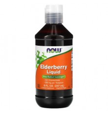 NOW Foods, Elderberry Liquid, 500 mg, 8 fl oz (237 ml)