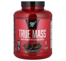 BSN, True-Mass®, Ultra Premium Protein/Carb Matrix, Chocolate Milkshake, 5.82 lbs (2.64 kg)