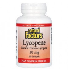 Natural Factors, Lycopene, 10 mg, 60 Softgels