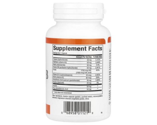 Natural Factors, Hi Potency B Complex, 90 Capsules