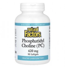 Natural Factors, Phosphatidyl Choline (PC), 420 mg, 90 Softgels