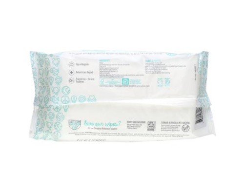 Seventh Generation, Sensitive Protection Cleansing Baby Wipes, 64 Wipes Seventh Generation, Sensitive Protection Cleansing Baby Wipes, 64 Wipes