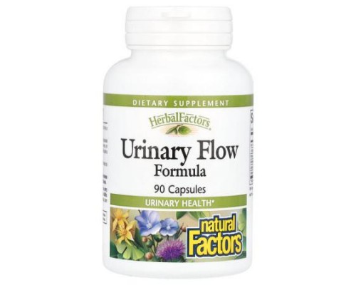 Natural Factors, Herbal Factors®, Urinary Flow Formula, 90 Capsules
