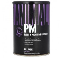 Animal, PM, Sleep & Nighttime Recovery, 30 Packs