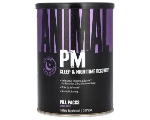 Animal, PM, Sleep & Nighttime Recovery, 30 Packs Animal, PM, Sleep & Nighttime Recovery, 30 Packs