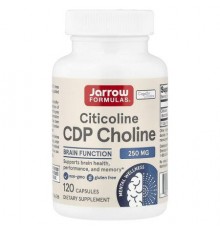 Jarrow Formulas, Citicoline, CDP Choline, 250 mg, 120 Capsules