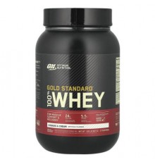 Optimum Nutrition, Gold Standard® 100% Whey, Cookies & Cream, 1.85 lb (837 g)