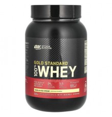 Optimum Nutrition, Gold Standard® 100% Whey, Vanilla Ice Cream, 1.98 lb (899 g)