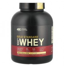 Optimum Nutrition, Gold Standard® 100% Whey, French Vanilla Creme, 5 lb (2.27 kg)