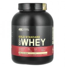 Optimum Nutrition, Gold Standard® 100% Whey, Vanilla Ice Cream, 5 lb (2.26 kg)