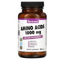 Bluebonnet Nutrition, Amino Acids, 1,000 mg, 90 Caplets