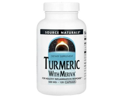 Source Naturals, Turmeric With Meriva®, 500 mg, 120 Capsules Source Naturals, Turmeric With Meriva®, 500 mg, 120 Capsules