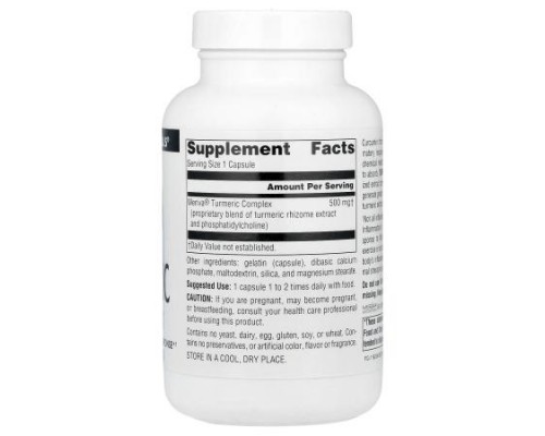 Source Naturals, Turmeric With Meriva®, 500 mg, 120 Capsules Source Naturals, Turmeric With Meriva®, 500 mg, 120 Capsules