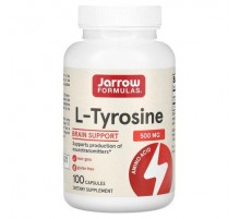 Jarrow Formulas, L-Tyrosine, 500 mg, 100 Capsules