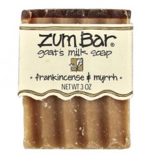 ZUM, Zum Bar®, Goat's Milk Soap, Frankincense & Myrrh, 3 oz