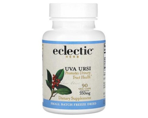 Eclectic Herb, Uva Ursi, 350 mg, 90 Veg Caps