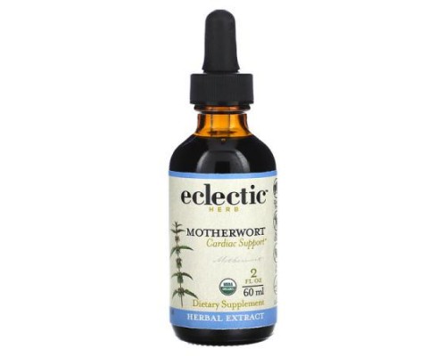 Eclectic Herb, Motherwort Extract, 500 mg, 2 fl oz (60 ml)