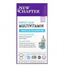 New Chapter, Perfect Calm Multivitamin, 144 Vegetarian Tablets