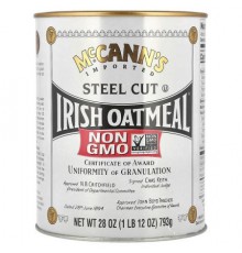 McCann's Irish Oatmeal, Steel Cut Irish Oatmeal®, 28 oz (793 g)