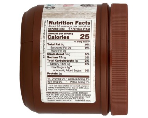 NOW Foods, Real Food, Organic Slender Hot Cocoa, 10 oz (284 g) NOW Foods, Real Food, Organic Slender Hot Cocoa, 10 oz (284 g)