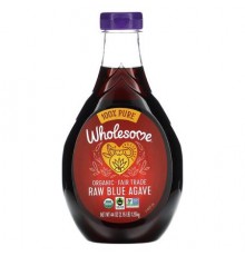 Wholesome Sweeteners, Organic Raw Blue Agave, 44 oz (1.25 kg)
