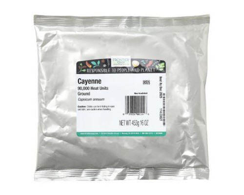 Frontier Co-op, Ground Cayenne, 16 oz (453 g) Frontier Co-op, Ground Cayenne, 16 oz (453 g)