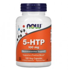 NOW Foods, 5-HTP, 100 mg, 120 Veg Capsules