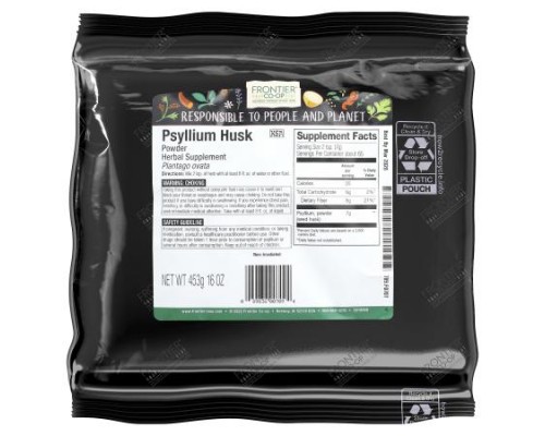 Frontier Co-op, Psyllium Husk Powder, 16 oz (453 g)