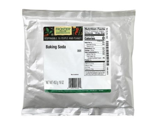 Frontier Co-op, Baking Soda, 16 oz (453 g) Frontier Co-op, Baking Soda, 16 oz (453 g)