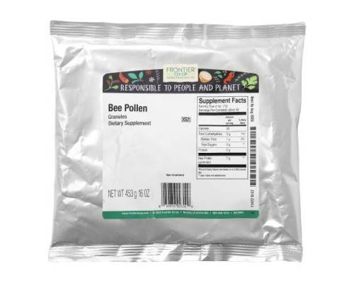 Frontier Co-op, Bee Pollen Granules, 16 oz (453 g) Frontier Co-op, Bee Pollen Granules, 16 oz (453 g)