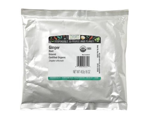 Frontier Co-op, Organic Ground Ginger Root, 16 oz (453 g) Frontier Co-op, Organic Ground Ginger Root, 16 oz (453 g)