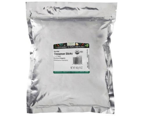 Frontier Co-op, Organic 2 3/4'' Korintje Cinnamon Sticks, 16 oz (453 g) Frontier Co-op, Organic 2 3/4'' Korintje Cinnamon Sticks, 16 oz (453 g)