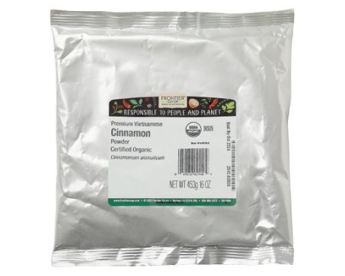 Frontier Co-op, Organic Premium Vietnamese Cinnamon Powder, 16 oz (453 g) Frontier Co-op, Organic Premium Vietnamese Cinnamon Powder, 16 oz (453 g)