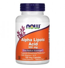 NOW Foods, Alpha Lipoic Acid, 100 mg, 120 Veg Capsules