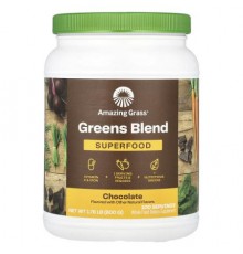 Amazing Grass, Greens Blend, Superfood, Chocolate, 1.76 lb (800 g)