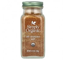 Simply Organic, All-Seasons Salt, 4.73 oz (134 g)