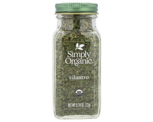 Simply Organic, Cilantro, 0.78 oz (22 g) Simply Organic, Cilantro, 0.78 oz (22 g)