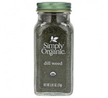 Simply Organic, Dill Weed, 0.81 oz (23 g)
