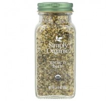 Simply Organic, Garlic 'N Herb, 3.1 oz (88 g)