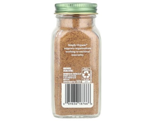 Simply Organic, Nutmeg, 2.3 oz (65 g)