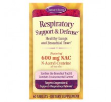 Nature's Secret, Respiratory Support & Defense, 60 Tablets