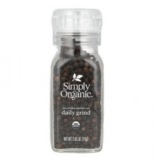 Simply Organic, Daily Grind, Black Peppercorn, 2.65 oz (75 g)