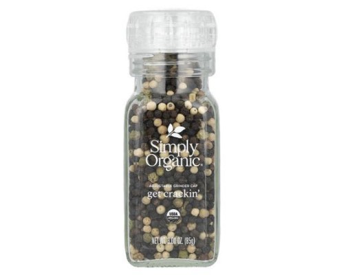 Simply Organic, Get Crackin, Peppercorn Mix, 3 oz (85 g)