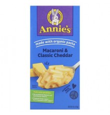 Annie's Homegrown, Macaroni & Classic Cheddar, 6 oz (170 g)