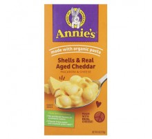Annie's Homegrown, Macaroni & Cheese, Shells & Real Aged Cheddar, 6 oz (170 g)