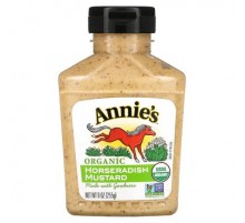 Annie's Naturals, Organic, Horseradish Mustard, 9 oz (255 g)