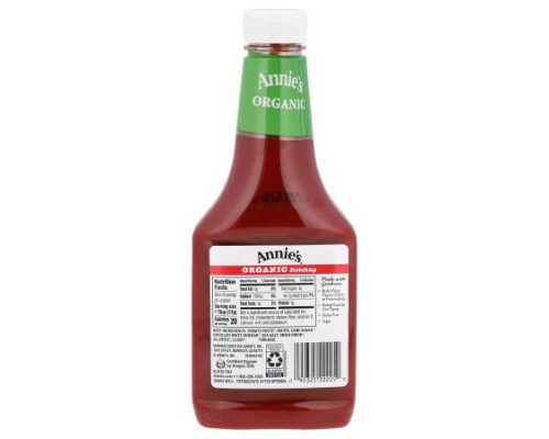 Annie's Naturals, Organic Ketchup, 24 oz (680 g) Annie's Naturals, Organic Ketchup, 24 oz (680 g)