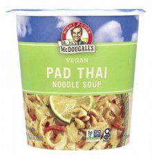 Dr. McDougall's, Vegan Pad Thai Noodle Soup, 2 oz (56 g)