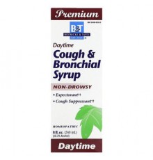 Boericke & Tafel, Cough & Bronchial Syrup, Daytime, 8 fl oz (240 ml)