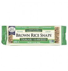 Edward & Sons, Brown Rice Snaps®, Tamari Seaweed, 3.5 oz (100 g)